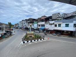 kota blangpidie, pusat perdagangan di aceh barat daya bahkan pesisir barat selatan